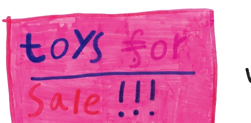 toys for sale poster